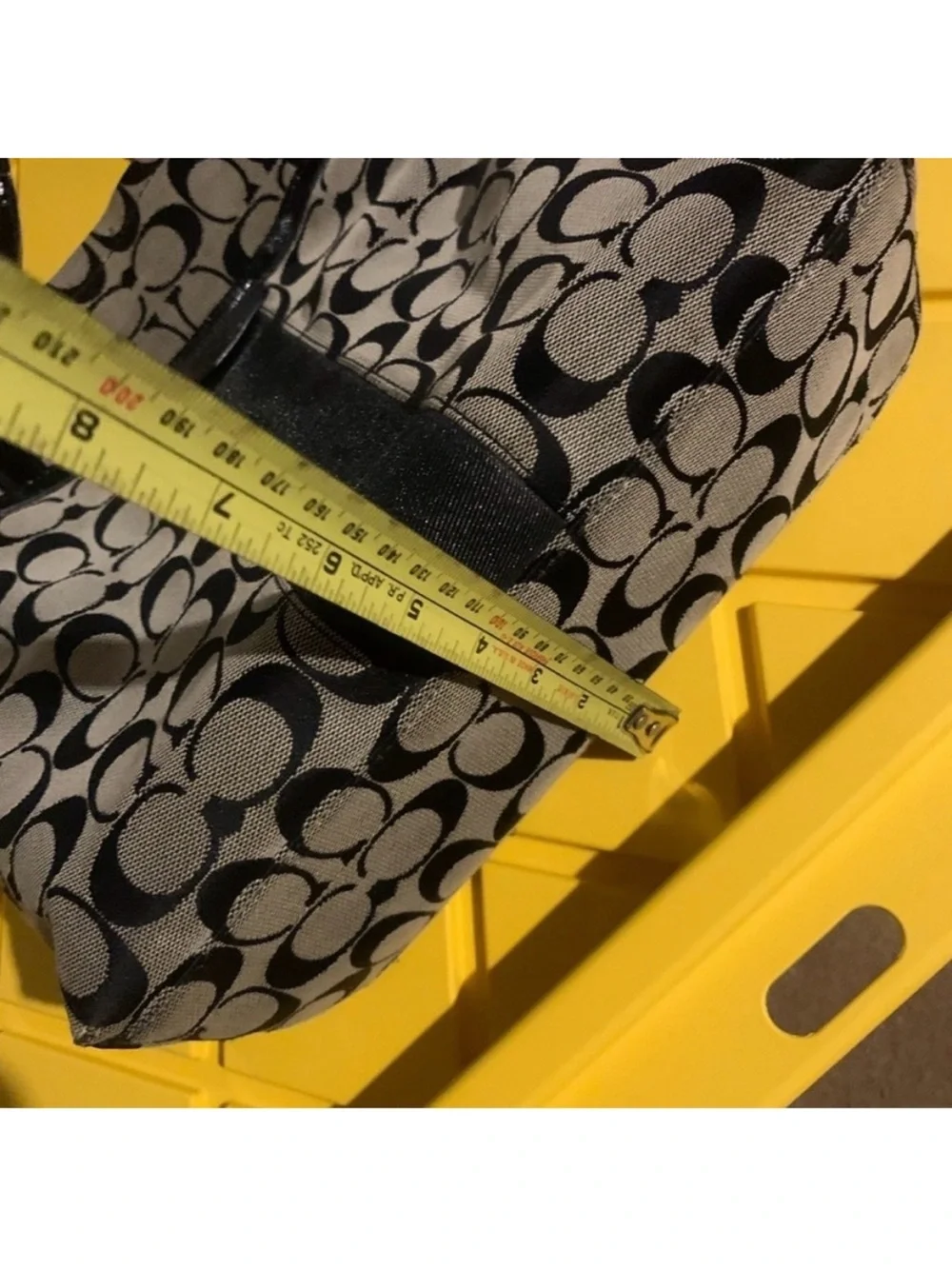 Coach iconic monogram